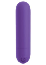 Load image into Gallery viewer, Omg! Bullets #Play Rechargeable Silicone Vibrating Bullet - Purple