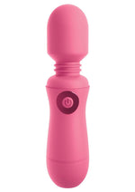 Load image into Gallery viewer, Omg! Wands #Enjoy Rechargeable Silicone Vibrating Massager - Pink