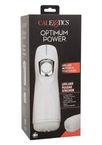 Load image into Gallery viewer, Optimum Power Lifelike Pulsar Rechargeable Stroker - White
