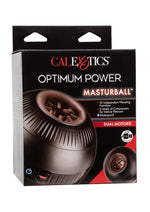 Load image into Gallery viewer, Optimum Power Masturball Rechargeable Vibrating Masturbator - Black
