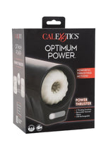 Load image into Gallery viewer, Optimum Power Power Thruster Rechargeable Stroker - Black
