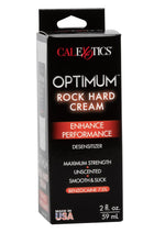 Load image into Gallery viewer, Optimum Rock Hard Cream Enhance Performance Desensitizer - 2oz
