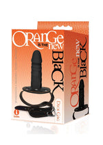 Load image into Gallery viewer, Orange Is The New Black Dick Gag - Black/Orange
