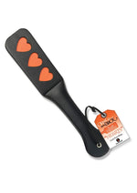Load image into Gallery viewer, Orange Is The New Black Slap Paddle, Hearts - Black
