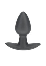 Load image into Gallery viewer, Ouch! Anal Plug Silicone - Grey/Gun Metal - Small