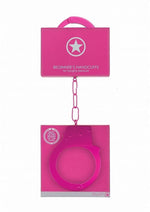 Load image into Gallery viewer, Ouch! Beginners Handcuffs - Metal/Pink
