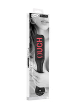 Load image into Gallery viewer, Ouch! Bonded Leather Paddle - Black/Red
