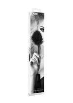 Load image into Gallery viewer, Ouch! Crop with Feather Tickler - Black
