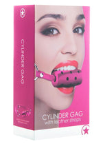 Load image into Gallery viewer, Ouch! Cylinder Gag - Pink
