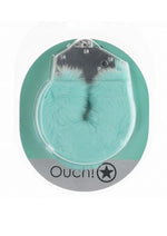 Load image into Gallery viewer, Ouch! Heavy-Duty Fluffy Handcuffs - Powder - Green
