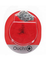 Load image into Gallery viewer, Ouch! Heavy-Duty Fluffy Handcuffs - Red
