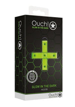 Load image into Gallery viewer, Ouch! Hogtie - Black/Glow In The Dark/Green
