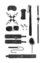 Load image into Gallery viewer, Ouch! Intermediate Bondage Kit - Black
