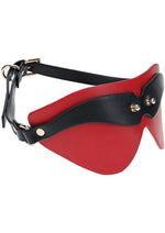 Load image into Gallery viewer, Ouch! Milan Collection Blindfold - Black/Red
