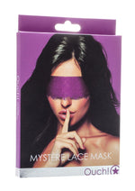 Load image into Gallery viewer, Ouch! Mystere Lace Mask - Purple
