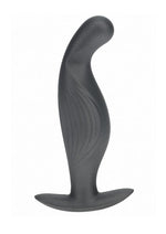 Load image into Gallery viewer, Ouch! P-Spot Anal Plug Silicone - Grey/Gun Metal
