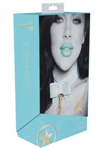 Load image into Gallery viewer, Ouch! Paris Collection Collar with Leash - Blue
