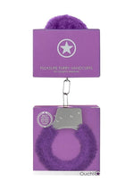 Load image into Gallery viewer, Ouch! Pleasure Handcuffs Furry - Purple
