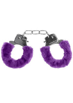 Load image into Gallery viewer, Ouch! Pleasure Handcuffs Furry - Purple

