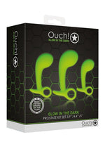 Load image into Gallery viewer, Ouch! Prostate Kit - Glow In The Dark/Green - 3pc
