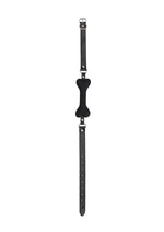 Load image into Gallery viewer, Ouch! Silicone Bone Gag with Adjustable Bonded Leather Straps
