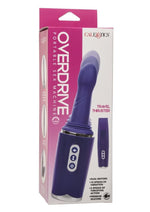 Load image into Gallery viewer, Overdrive Portable Sex Machine Travel Thruster Rechargeable Silicone Vibrator - Purple
