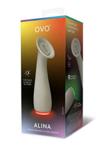Load image into Gallery viewer, OVO Alina Rechargeable Silicone Clitoral Vibrator - Gray/Grey
