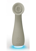 Load image into Gallery viewer, OVO Alina Rechargeable Silicone Clitoral Vibrator - Gray/Grey
