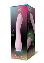 Load image into Gallery viewer, OVO Ciana G-Spot Rechargeable Silicone Vibrator - Pink

