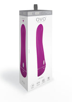 Load image into Gallery viewer, OVO F12 Silicone G-Spot Vibrator - Fuchsia/Purple
