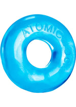 Load image into Gallery viewer, Oxballs Atomic Jock Do-Nut-2 Fatty Cock Ring - Blue - Large
