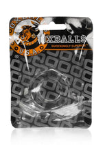 Load image into Gallery viewer, Oxballs Atomic Jock Humpballs Cock Ring - Clear
