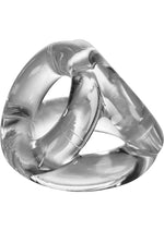 Load image into Gallery viewer, Oxballs Atomic Jock Tri-Sport Cock Ring - Clear
