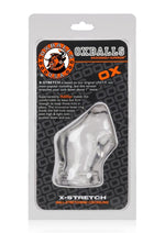 Load image into Gallery viewer, Oxballs Atomic Jock Unit-X Cock Ring and Ball Stretcher - Clear - 3in
