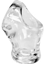 Load image into Gallery viewer, Oxballs Atomic Jock Unit-X Cock Ring and Ball Stretcher - Clear - 3in

