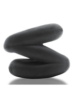Load image into Gallery viewer, Oxballs Atomic Jock Z-Balls Cock Ring and Ball Stretcher Night Edition - Black
