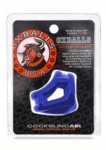 Load image into Gallery viewer, Oxballs Cocksling Air Cock and Ball Sling - Blue/Pool Blue
