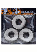 Load image into Gallery viewer, Oxballs Fat Willy Jumbo Cock Ring - Clear - 3 Pack
