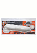 Load image into Gallery viewer, Oxballs Fido Beast-Shaped Cocksheath with Bullet - White

