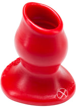 Load image into Gallery viewer, Oxballs Pig-Hole-1 Silicone Hollow Butt Plug - Red - Small