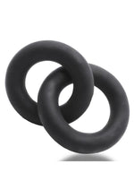 Load image into Gallery viewer, Oxballs Shackle Chained Linked Cock N Ball Rings Night Edition - Black
