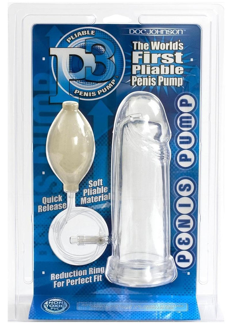 P3 Penis Pump - Clear