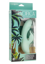 Load image into Gallery viewer, Pacifica Polynesia Rechargeable Silicone Dual Vibrator - Teal
