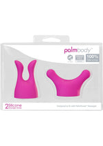 Load image into Gallery viewer, Palmbody Silicone Massager Head Attachment - Pink - 2 Per Pack
