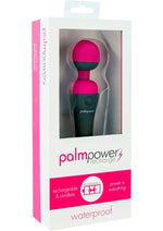 Load image into Gallery viewer, Palmpower Rechargeable Silicone Personal Wand Massager - Fuschia - Pink
