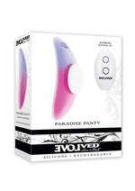 Load image into Gallery viewer, Paradise Rechargeable Silicone Panty Vibe - Pink/Purple
