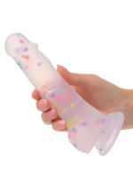 Load image into Gallery viewer, Party Boy Silicone Studs Dong with Suction Cup 5.25in Insert
