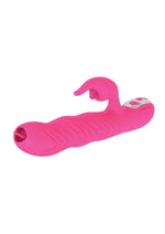 Load image into Gallery viewer, Passion Dolphin Heat Up Rechargeable Silicone Rabbit Vibrator
