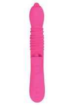 Load image into Gallery viewer, Passion Dual Massager Heat Up Rechargeable Silicone Rabbit Vibrator
