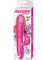 Load image into Gallery viewer, Passion Grabber Heat Up Rechargeable Silicone Rabbit Vibrator - Pink
